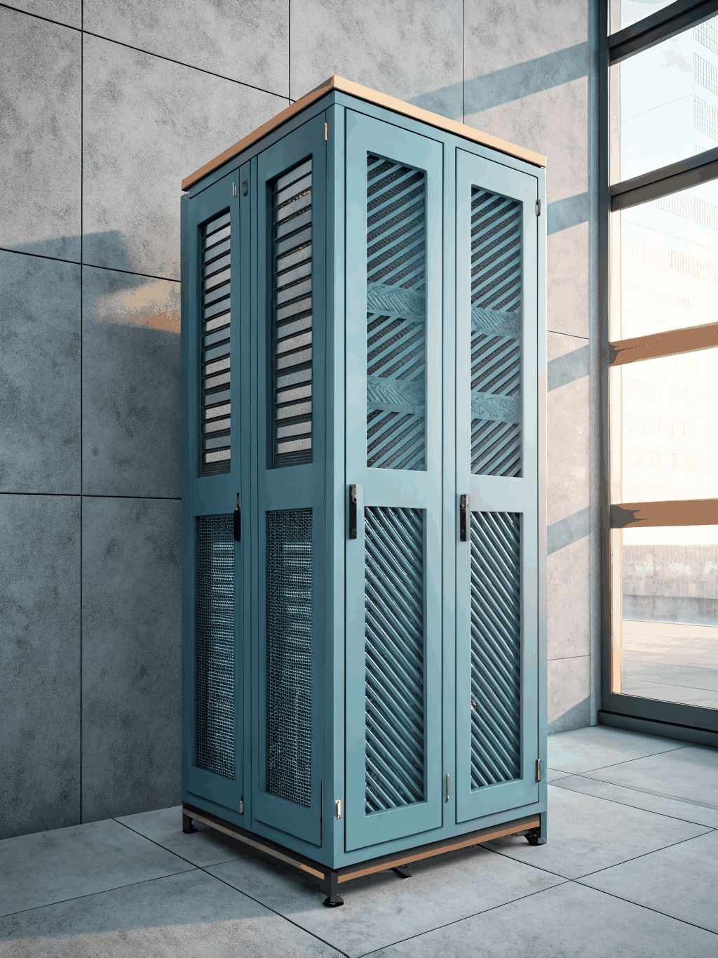 Futuristic IT Solutions Render